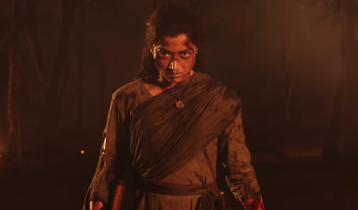 फरक अवतारमा रश्मिका,यस्तो छ 'मैसा'को पहिलो झलक !