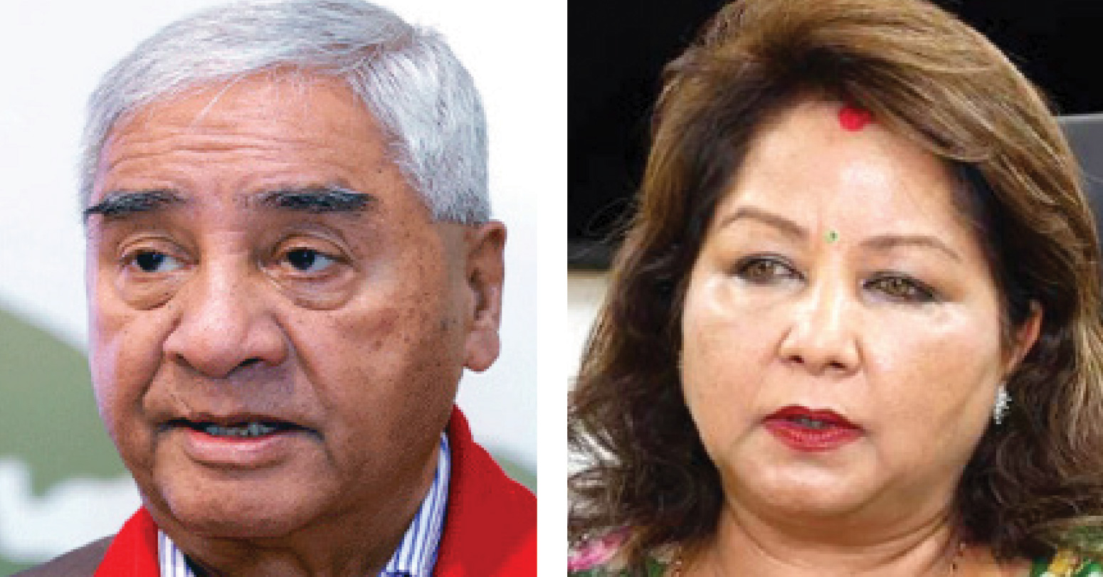 निर्वाचनको मुखमा आरजु देउवा फेरी दिल्लीमा